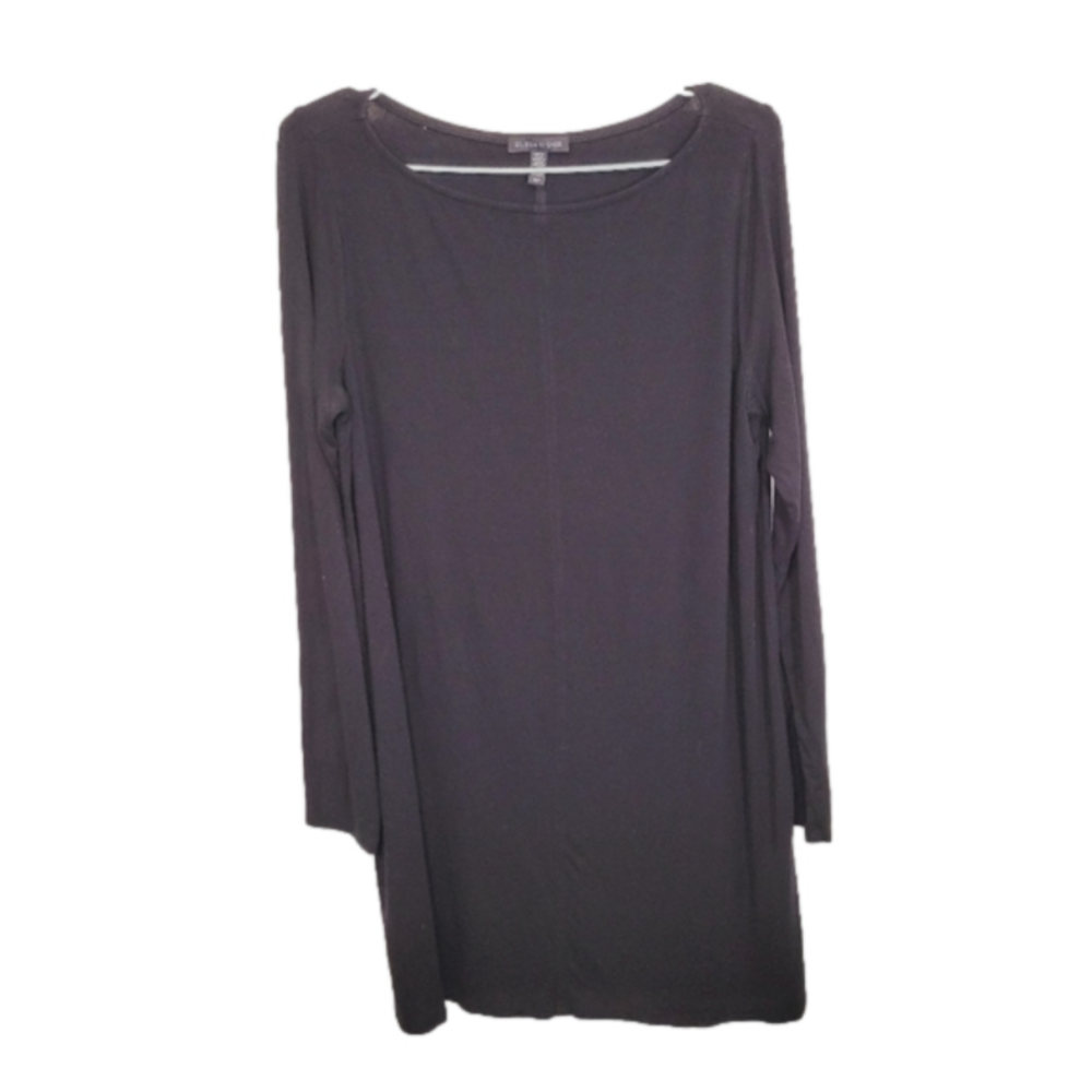 Eileen Fisher jersey midi dress